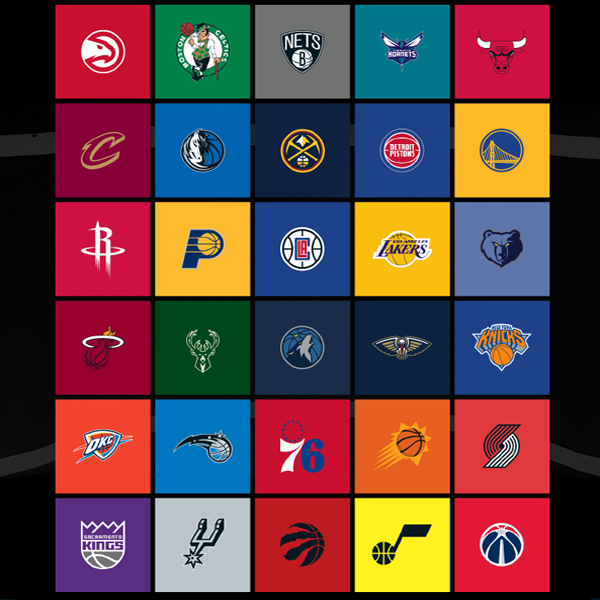 NBA 디스플레이 테마